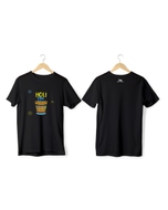 Greys&Blues Rangotsav Pima Round Neck T-Shirt - Black